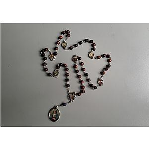Rosario con medallas de la Virgen